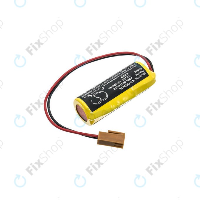 Baterija za GE Fanuc, 2000mAh, Li-MnO2, 3V, A98L-0031-0012, HQ