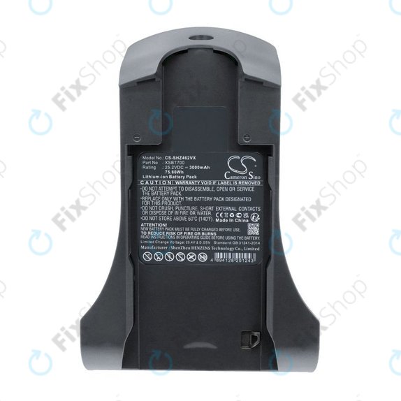 Baterija za Shark IZ, 3000mAh, Li-Ion, 25.2V, XSBT700, HQ