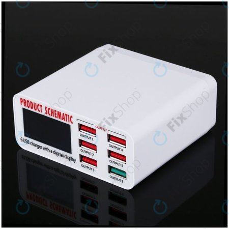 Product Schematic 896 - USB stanica za punjenje s USB 3.0