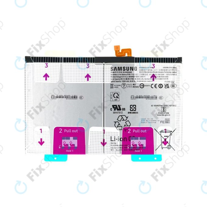 Samsung Galaxy Tab S10 FE+ X620, X626 - Baterija EB-BX828ABE 10090mAh - GH82-37171A Genuine Service Pack