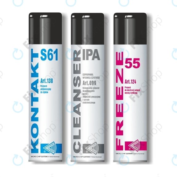 Micro Chip Electronic - Set Sprejeva - 3x600ml