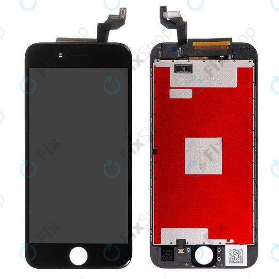 Zaslon za iPhone 6S, Black, Dodirni ekran s okvirom