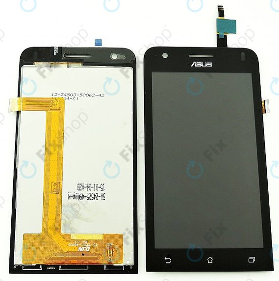 Asus Zenfone C ZC451CG - LCD zaslon + zaslon osjetljiv na dodir + okvir (Black) TFT