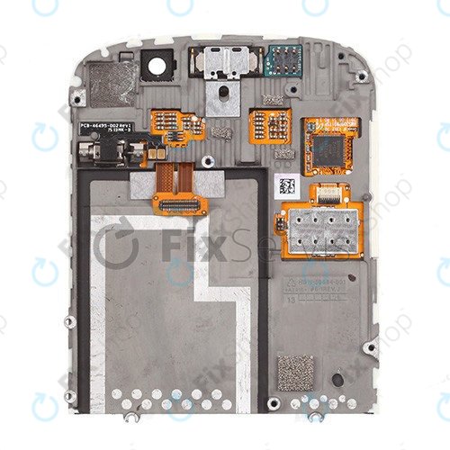 Blackberry Q10 - LCD zaslon + zaslon osjetljiv na dodir + okvir (White) TFT