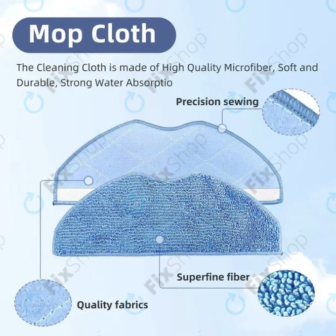 Rowenta X-plorer S75s, S75s+ - Krpa za brisanje