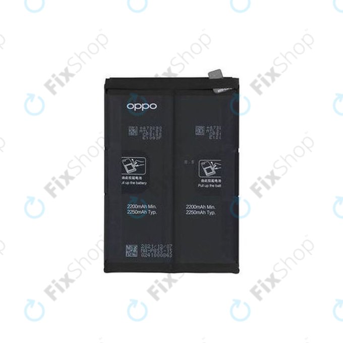 Oppo Reno 7 5G, Find X5 Lite - Baterija BLP855 4500mAh - 4200006 Originalni servisni paket