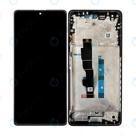 Xiaomi Redmi Note 13 5G 2312DRAABC - LCD zaslon + zaslon osjetljiv na dodir + okvir (Stealth Black) OLED