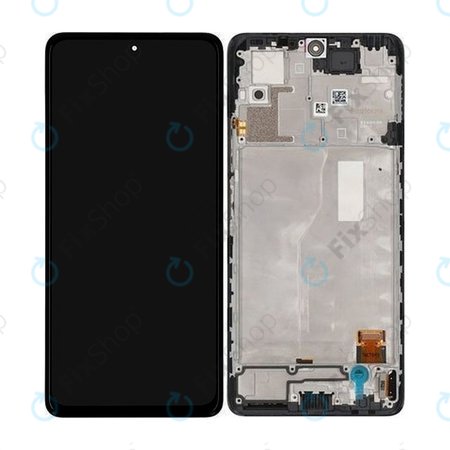 Xiaomi Redmi Note 10 Pro - LCD zaslon + zaslon osjetljiv na dodir + okvir - 56000200K600 Originalni servisni paket