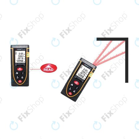 SNDWay SW-M60 - Lasersko elektroničko ravnalo visoke preciznosti (60 m)