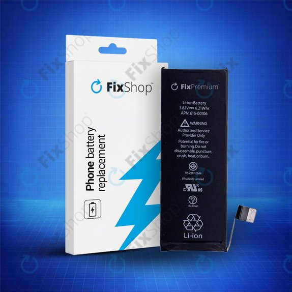Baterija za iPhone SE, 1624mAh, FixPremium