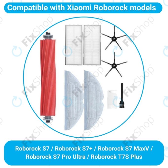 Xiaomi Roborock S7, S7+, S7 MaxV, S7 Pro Ultra, T7S Plus - Standardni set (Crna)