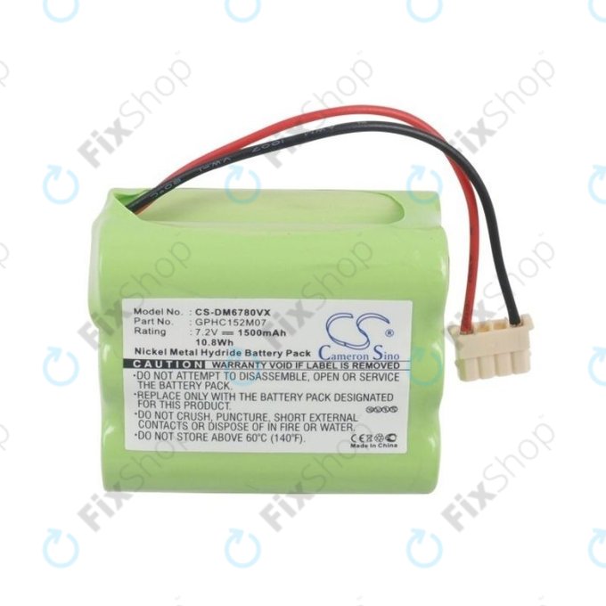 iRobot Mint-series - Baterija GPHC152M07 Ni-MH 7.2V 1500mAh HQ