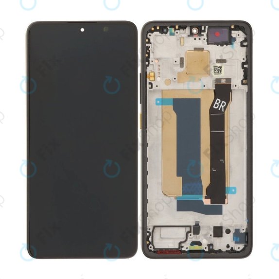 Xiaomi Poco X7 Pro - LCD zaslon + zaslon osjetljiv na dodir + okvir (Yellow) OLED
