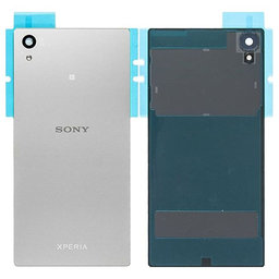 Sony Xperia Z5 E6653 - Poklopac baterije bez NFC antene (srebrna) - 1295-1376 Originalni servisni paket