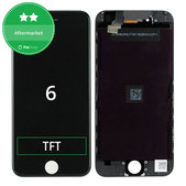 Zaslon za iPhone 6, Black, Dodirni ekran s okvirom