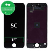 Zaslon za iPhone 5C, Black, Dodirni ekran s okvirom