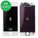 Zaslon za iPhone 5, White, Dodirni ekran s okvirom