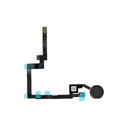 Apple iPad Mini 3 - Tipka Home + Flex kabel (crna)