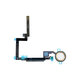 Apple iPad Mini 3 - Tipka Home + Flex kabel (zlato)