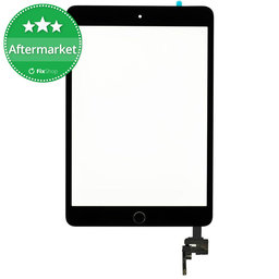 Apple iPad Mini 3 - Zaslon osjetljiv na dodir + IC konektor (crni)