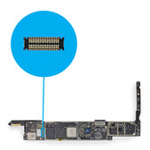 Apple iPad Air - Matična ploča + konektor za zaslon osjetljiv na dodir