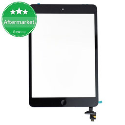 Apple iPad Mini, Mini 2 - Zaslon osjetljiv na dodir + IC konektor (crni)