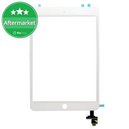 Apple iPad Mini, Mini 2 - Zaslon osjetljiv na dodir + IC konektor (bijeli)