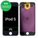 LCD Zaslon za iPod Touch (5th Gen, 6th Gen, 7th Gen), Black, Dodirni ekran s okvirom