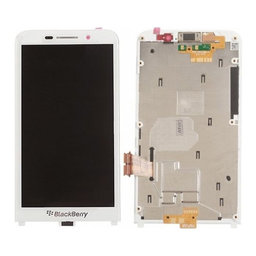 Blackberry Z30 - LCD zaslon + zaslon osjetljiv na dodir + okvir (White) TFT