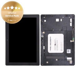 Asus ZenPad 10 Z300C, Z300CT, Z300CX, ZD300C - LCD zaslon + zaslon osjetljiv na dodir + okvir (crni) - 90NP0222-R20010 Originalni servisni paket