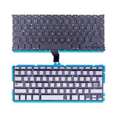 Apple MacBook Air 13" A1369 (sredina 2011.), A1466 (sredina 2012. - Sredina 2017.) - Tipkovnica + pozadinsko osvjetljenje UK