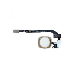 Apple iPhone 5S, SE - Tipka Home + Flex kabel (zlatni)