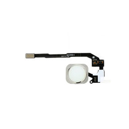 Apple iPhone 5S, SE - Home tipka + fleksibilni kabel (srebrni)