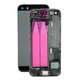 Apple iPhone 5S - Stražnje Maska s malim dijelovima (Space Grey)