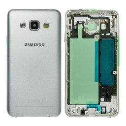 Samsung Galaxy A3 A300F - Poklopac baterije (srebrni) - GH96-08196C Originalni servisni paket