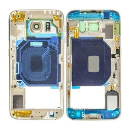 Samsung Galaxy S6 G920F - Srednji okvir (zlato) - GH96-08583C Originalni servisni paket