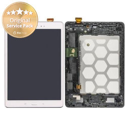Samsung Galaxy Tab A 9.7 T555 - LCD zaslon + zaslon osjetljiv na dodir + okvir (bijeli) - GH97-17424C Originalni servisni paket