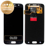 Samsung Galaxy S7 G930F - LCD zaslon + zaslon osjetljiv na dodir (Black) - GH97-18523A, GH97-18761A, GH97-18757A Genuine Service Pack