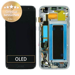 Samsung Galaxy S7 Edge G935F - LCD zaslon + zaslon osjetljiv na dodir + okvir (crni) - GH97-18533A, GH97-18594A, GH97-18767A Originalni servisni paket