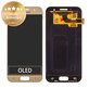 Samsung Galaxy A3 A320F (2017) - LCD zaslon + zaslon osjetljiv na dodir (Gold Sand) - GH97-19732B, GH97-19753B Originalni servisni paket