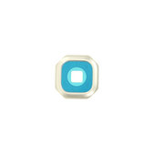 Samsung Galaxy A3 A310F (2016) - Okvir stražnje kamere (zlato) Originalni servisni paket