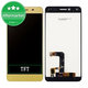 Huawei Y6 II Compact - LCD zaslon + zaslon osjetljiv na dodir (Gold) TFT