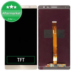 Huawei Mate 8 - LCD zaslon + zaslon osjetljiv na dodir (Gold) TFT