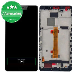 Huawei Mate S - LCD zaslon + zaslon osjetljiv na dodir + okvir (Black) TFT