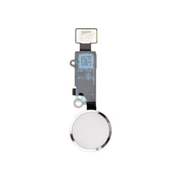 Apple iPhone 7 - Gumb za početni zaslon + Fleksibilni kabel (Silver)