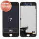 Zaslon za iPhone 7, Black, Dodirni ekran s okvirom, Refurbished
