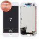 Zaslon za iPhone 7, White, Dodirni ekran s okvirom, Refurbished