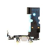 Apple iPhone 8 - Konektor za punjenje + savitljivi kabel (bijeli)