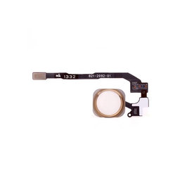 Apple iPhone SE - Tipka Home + Flex kabel (Rose Gold)
