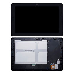 Lenovo IdeaTab A10 - 70 A7600 - LCD zaslon + zaslon osjetljiv na dodir + okvir (crni)